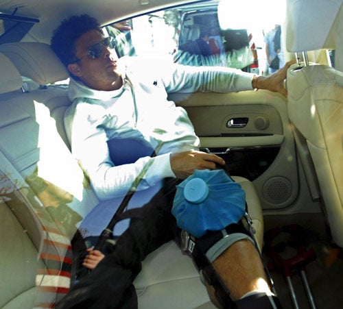 It is claimed that Ronaldo is suffering some psychological problems as a result of his injury