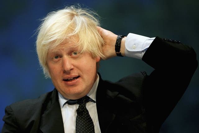 Lost for words: Famous Famous failures in eloquence -  &quot;Ah, bloody hell. It's tricky, isn't it. Oh, dear. Um, um. God. Er&quot;, Boris Johnson asked where the Tories should go after losing the general election in 2001