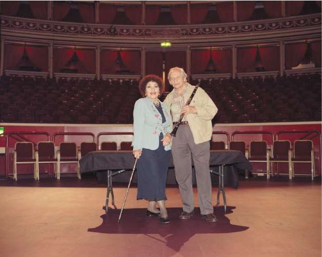 Laine and Dankworth are still performing together, almost 50 years after they got married © Eva Vermandel