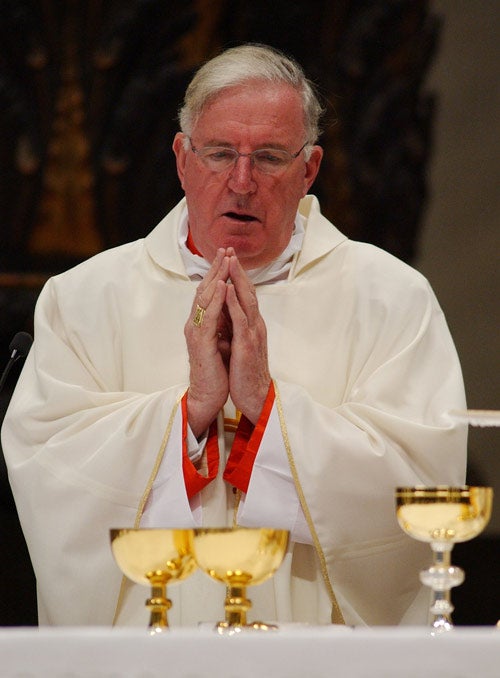 Cardinal Cormac Murphy O'Connor is patron of the Hospital of St John and St Elizabeth