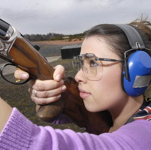 'There's nothing like the thrill you get when you shatter the targets one after the other' says Charlotte Kerwood