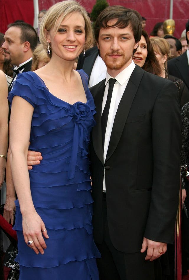 Anne-Marie Duff with James McAvoy