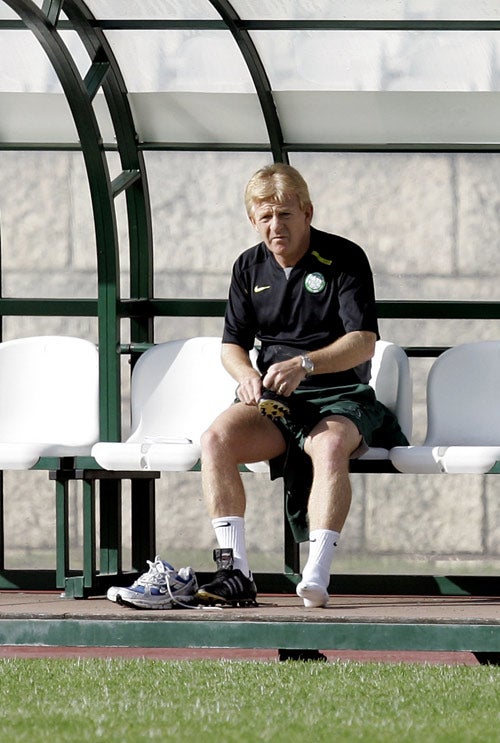 Strachan will now only be missing from the Celtic bench for two matches