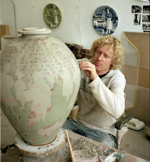Grayson Perry had settled on being an Army officer before becoming interested in art © Geraint Lewis