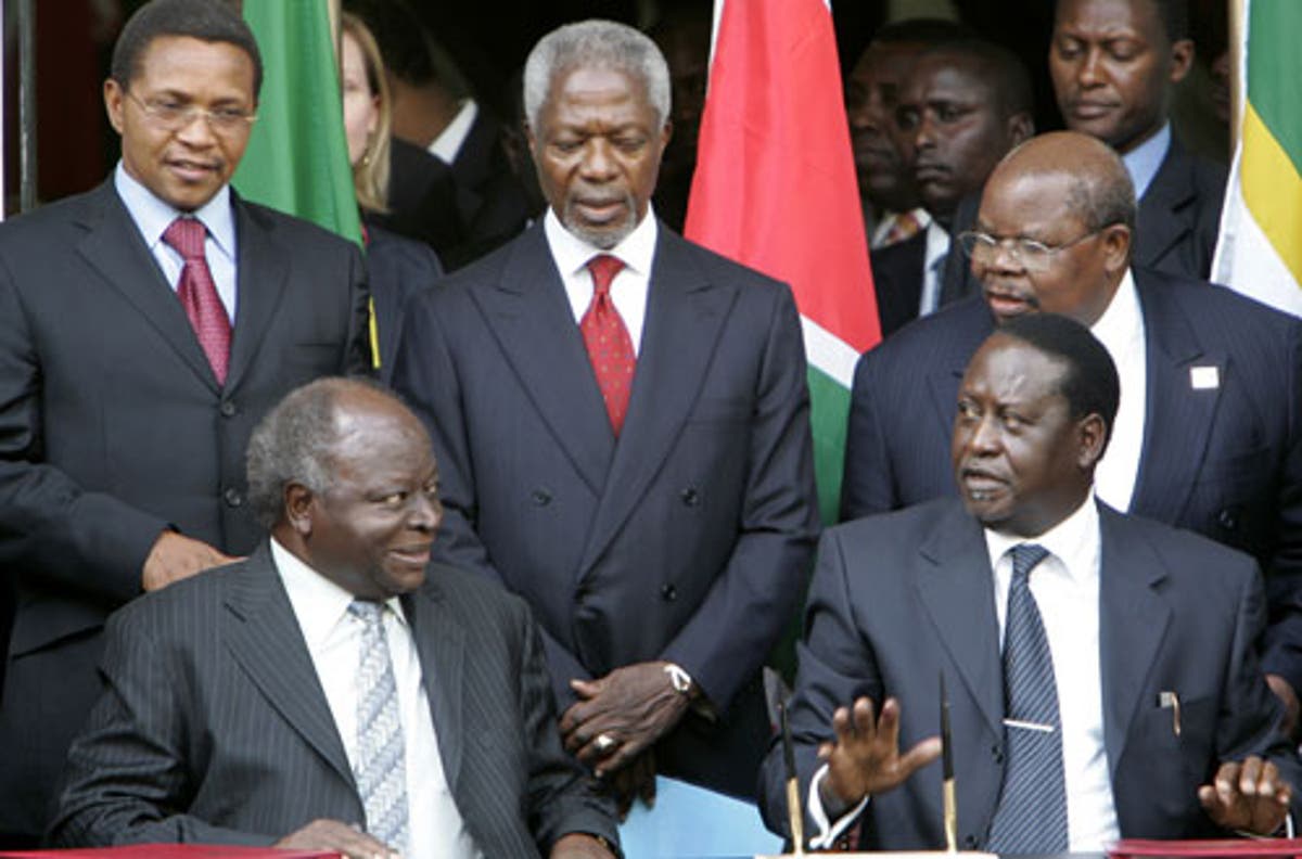 Kenya rivals sign power-sharing deal | The Independent | The Independent