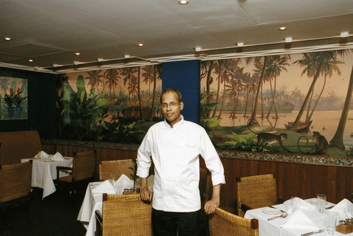 Chef Sriram Aylur says: 'We call this progressive Indian cuisine, not fusion' © Luca Zampedri