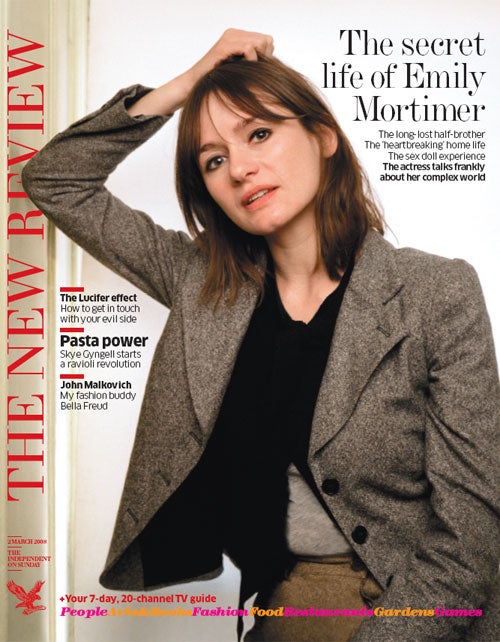 The secret life of Emily Mortimer The actress talks frankly about her complex world The Independent The Independent picture