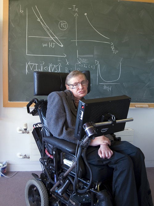 Professor Stephen Hawking has defied statistics by living with motor neurone disease for 35 years