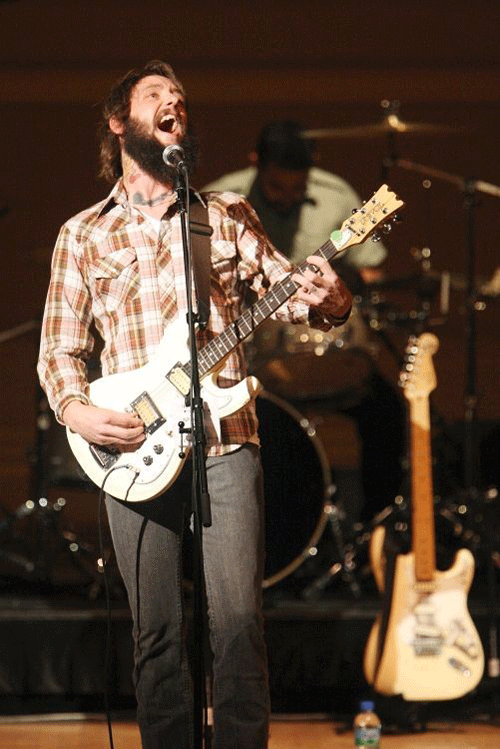 No angst: Band Of Horses' singer Ben Bridwell © Stephen Lovekin/Getty Images