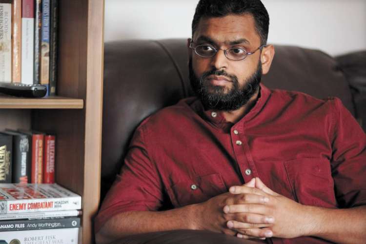 Moazzam Begg says he had to get involved with gangs to fight racism © Andrew Fox