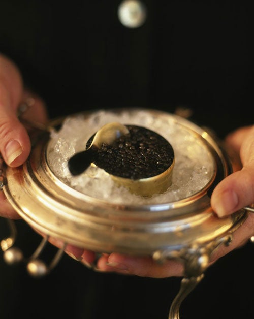 Caviar on ice: Cites-approved Russian caviar © Getty Images