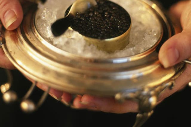 Caviar on ice: Cites-approved Russian caviar © Getty Images