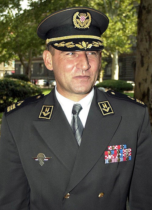 General Ante Gotovina is accused of the persecution of up to 200,000 Serbs in Krajina