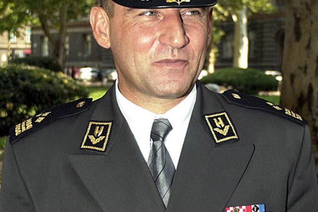 General Ante Gotovina is accused of the persecution of up to 200,000 Serbs in Krajina