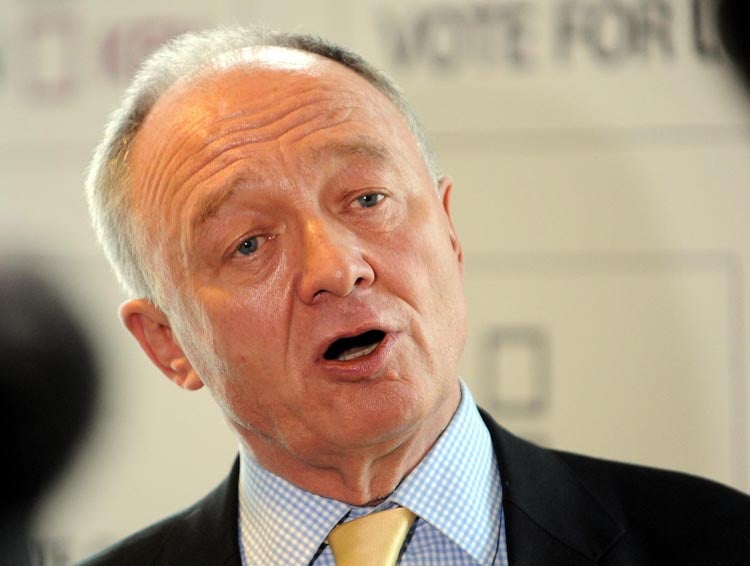 Ken Livingstone was among the anti-war protesters