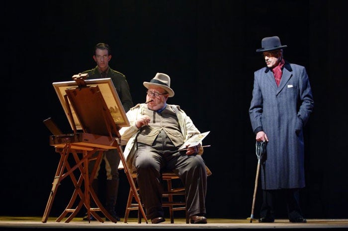 Never So Good stars Pip Carter as the young Harold Macmillan, Ian McNeice as Winston Churchill, and Jeremy Irons as Harold Macmillan