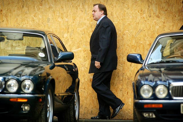 Two Jags Prescott: The former deputy prime minister had one of his own and one as his ministerial car