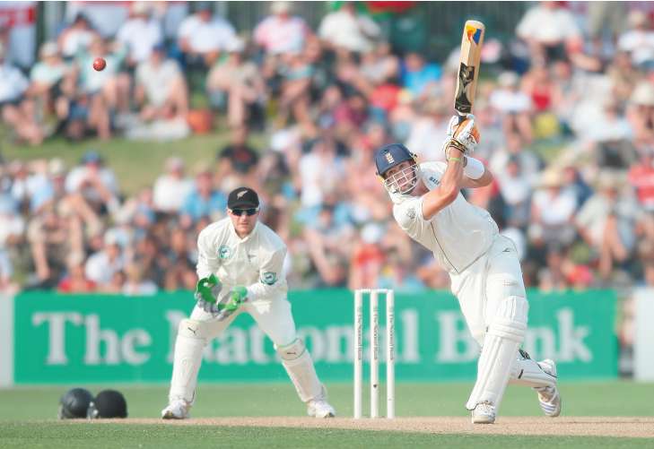 Kevin Pietersen hits out during his excellent century but the Test futures of Andrew Strauss and Ian Bell look in jeopardy