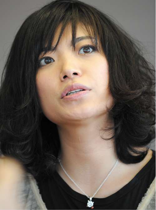 Mieko Kawakami, crowned Japan's best new author