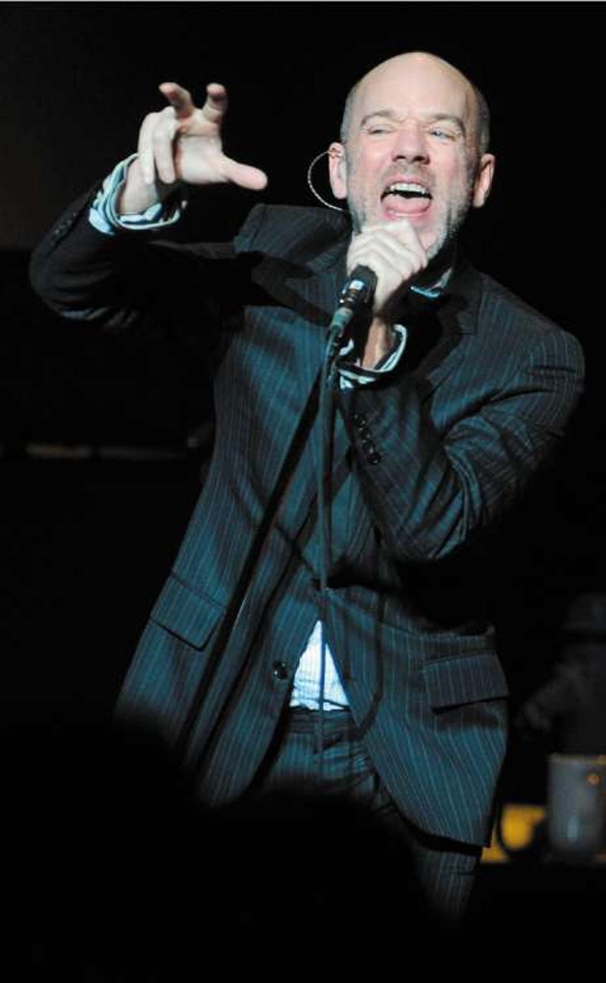 R.E.M singer Michael Stipe tells Donald Trump to go 'f**k himself' for ...