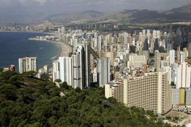 Benidorm and the Costas are a magnet for Britons looking to buy abroad