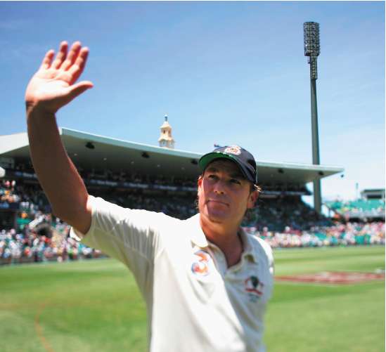 Shane Warne waved goodbye to Hampshire yesterday but will play for the Rajasthan Royals during the inaugural Indian Premier League competition