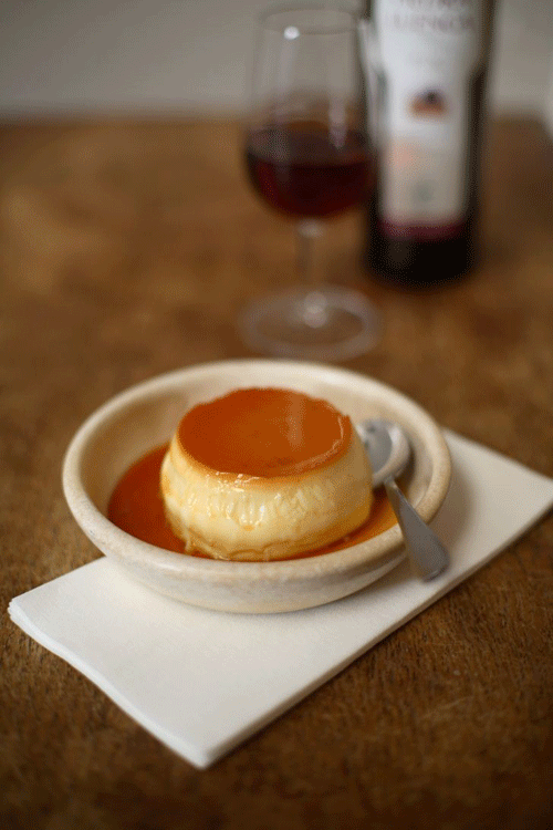 Serve the crème caramel well-chilled © Lisa Barber