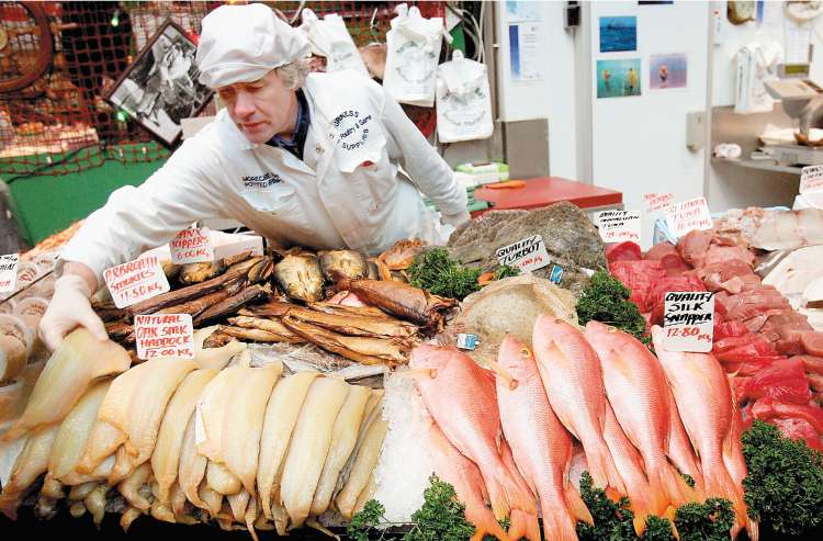 Real food at London's Borough Market