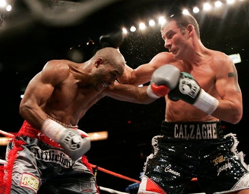 Calzaghe picks himself up to beat Hopkins The Independent The Independent picture