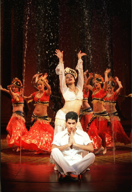 Yasmin Alibhai-Brown's peers now seek out shows such as Bombay Dreams © Geraint Lewis