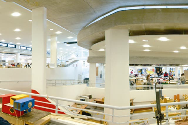 Falmouth University's learning facilities