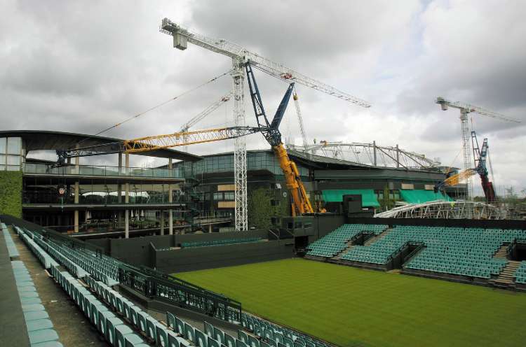 There will be 1,200 more places on Centre Court compared with last year, taking the capacity to 15,000