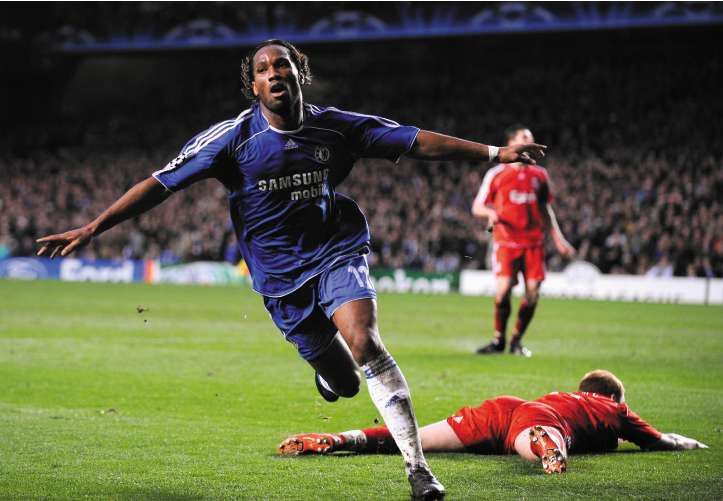 Didier Drogba is not English but he is part of a Chelsea side that lived up to the classic traditions ofthe English game in their semi-final victory over Liverpool