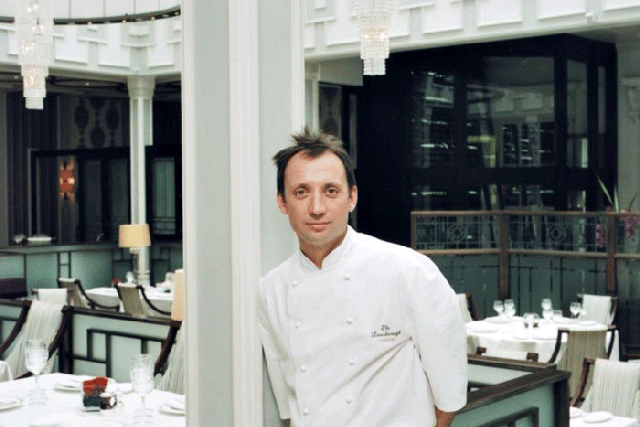 Chef Nick Bell says: 'It's simple, regional, Italian food, but in a five-star English hotel' © Luca Zampedri