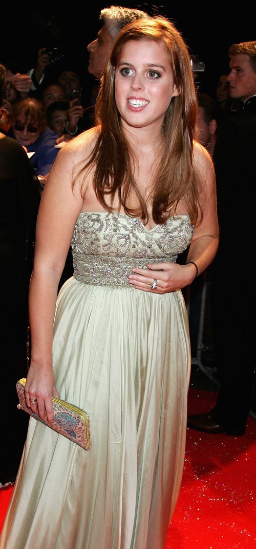 Princess Beatrice has at last proved that it is possible to be royal, good-looking, and not have an eating disorder