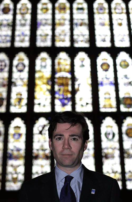 Comic impact: Andy Burnham admires the regional flavour of shows such as The Royale Family © Will Wintercross