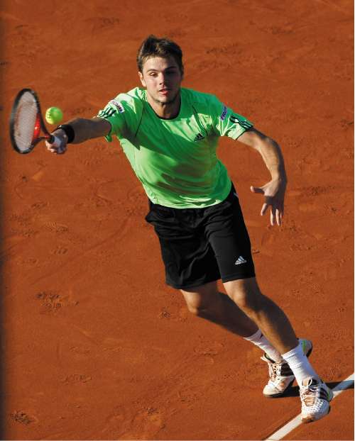 The Swiss player Stanislas Wawrinka will be no pushover for Andy Murray at the Rome Masters today