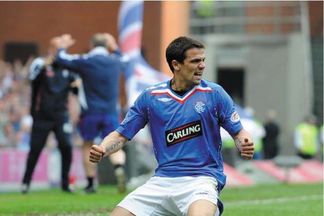 Novo proved to be the difference between the two teams and his sizzling strike ensured he stole the show from Barry Ferguson