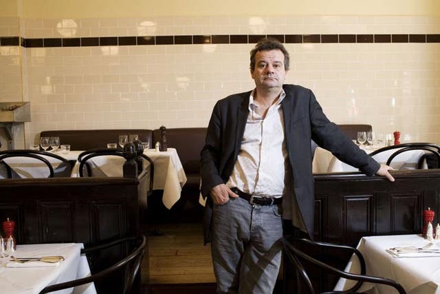 Owner Mark Hix says: 'London seemed to be missing a real meaty restaurant' © Mark Chilvers