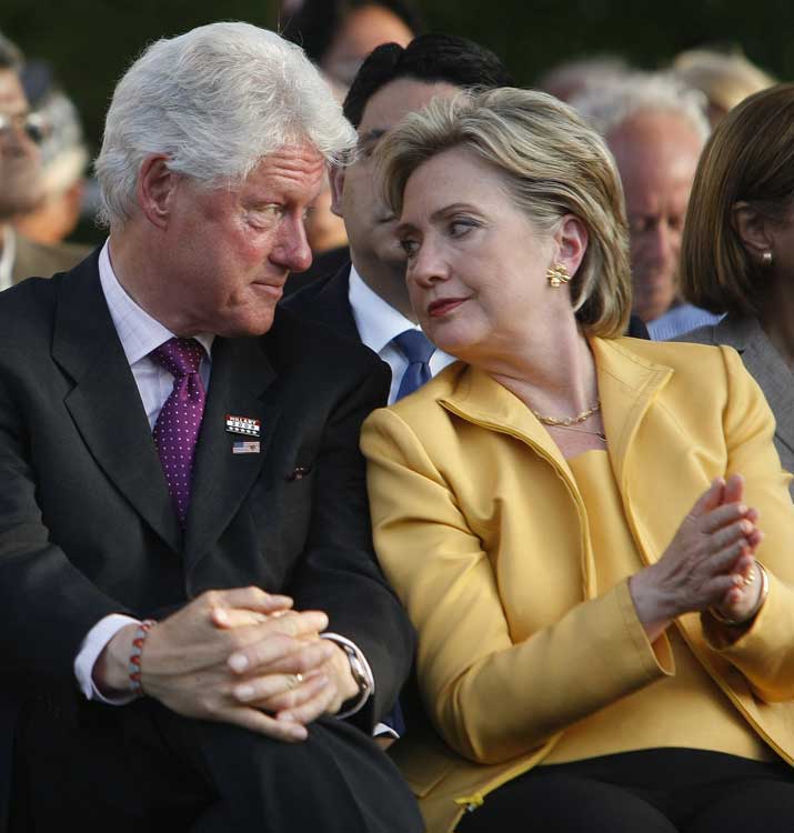Hillary and Bill Clinton are a famous firstborn couple.