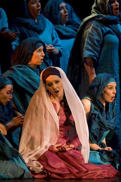 Brilliant and vital: Zvetelina Vassileva as Aida © Bill Cooper