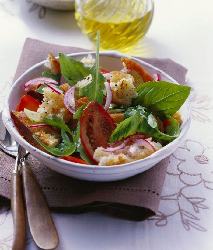 This Tuscan salad is that it goes well with just about anything © Alamy