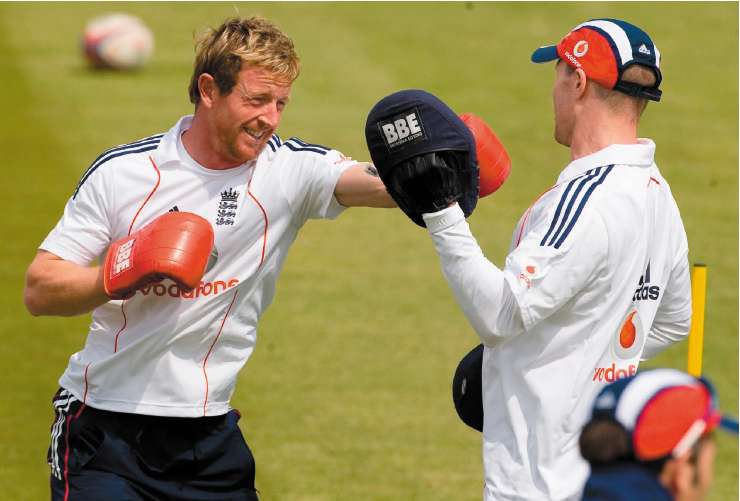 Paul Collingwood (left) is badly out of touch and it would almost be a blessing to dispatch him back to Durham, but that is unlikely in these days of central contracts