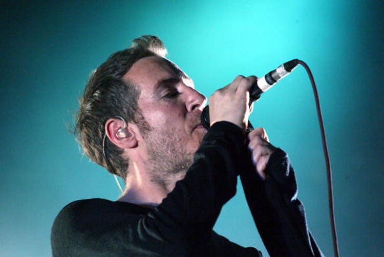 Taking the mic: Massive Attack's Robert Del Naja, aka 3D © Getty Images