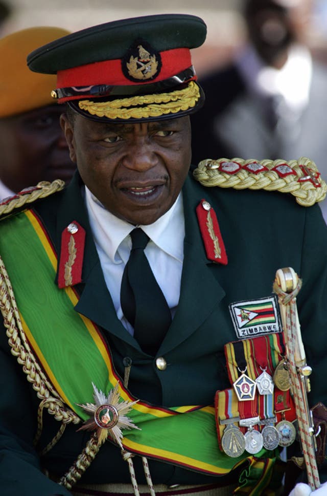 General Constantine Chiwenga, head of the Zimbabwe Defence Forces, is the power behindRobert Mugabe, Western diplomats say