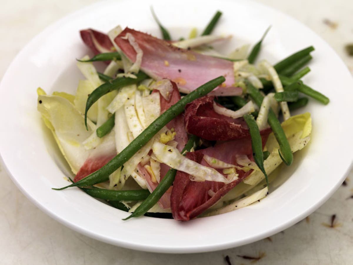 Fennel, green bean and chicory salad The Independent The Independent