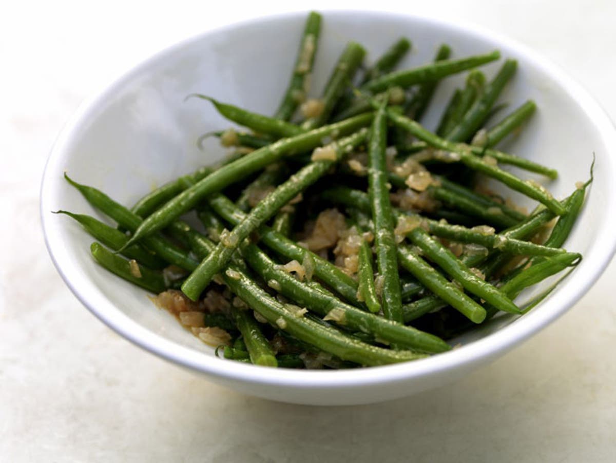 Salad Green bean and shallot salad with horseradish The Independent