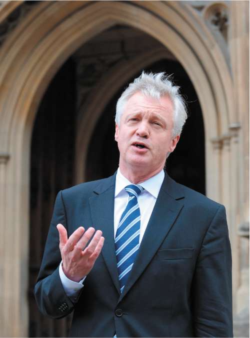 David Davis, who stunned the Conservative leadership last year by quitting as shadow Home Secretary