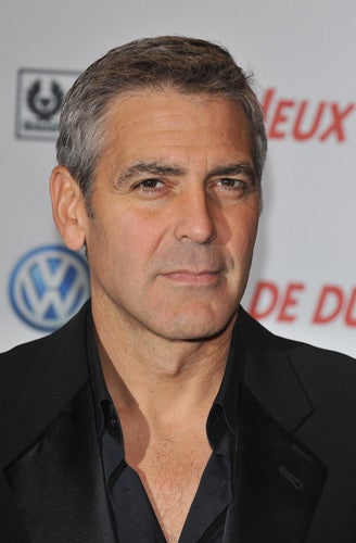 George Clooney attempted to play mediator last week