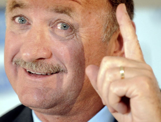 Scolari, unveiled yesterday as the new Chelsea manager, accepts he must win 'one or two or three competitions'